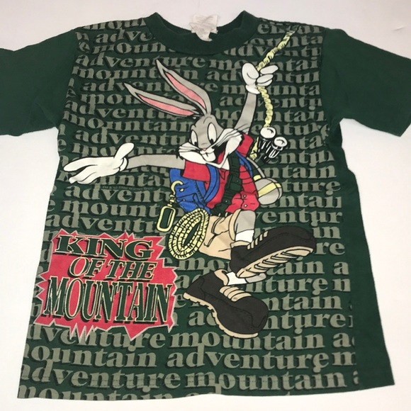 Warner Bros. Other - Little boys Bugs Bunny Mountain T-shirt Vintage 10